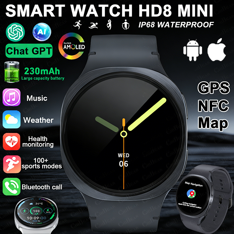 Smartwatch New Watches For Women - 2026 New Watches 8 Mini GPS