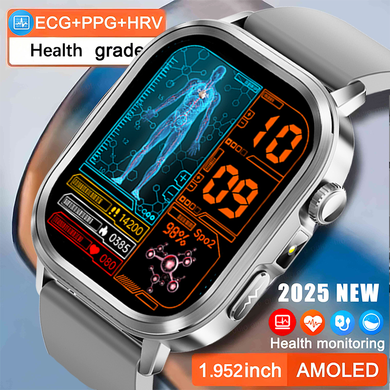Smartwatch New Watches For Women - 2025 New ECG+HRV AI Health Diagnose