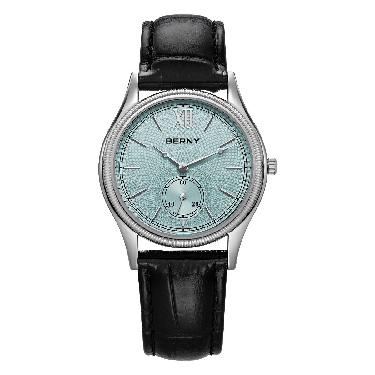 Solar Powered Watch - BERNY Men's Watches Slim Luxury Classic