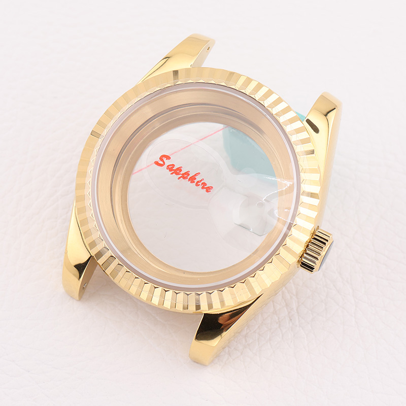 Watch Crystal Replacement - 39MM Silver Datejust Watch Case with