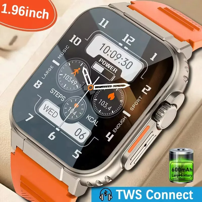 Smartwatch Digital Watches For Men - New Outdoor Sports 1.96