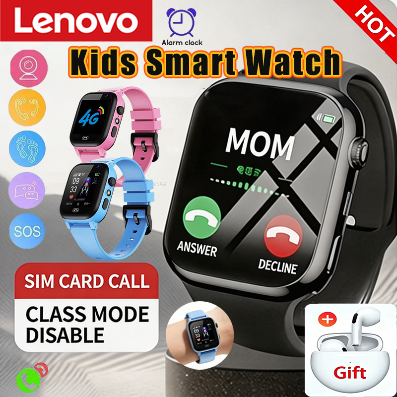 Smartwatch Watches For Kid Boy With Gps - Lenovo 2027 Kids 5G Smart Watch
