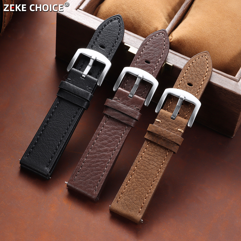 20mm 22mm Vintage Lychee Grain - مراجعة Smartwatch Vintage Watches For Men وسعره
