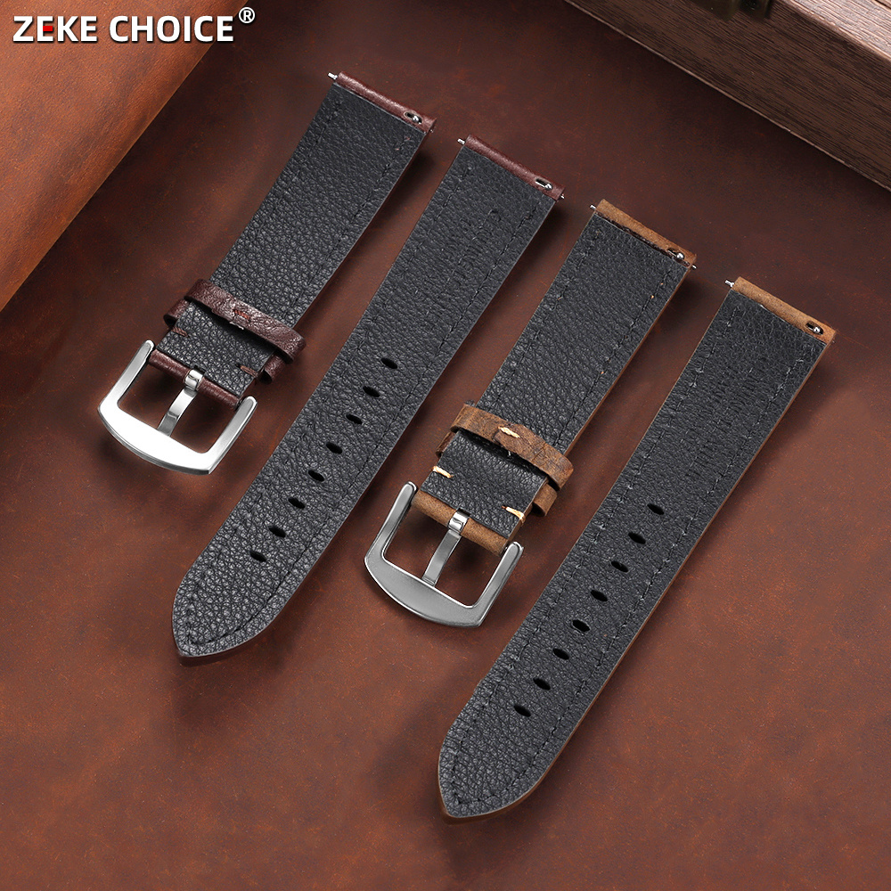 20mm 22mm Vintage Lychee Grain - مراجعة Smartwatch Vintage Watches For Men وسعره