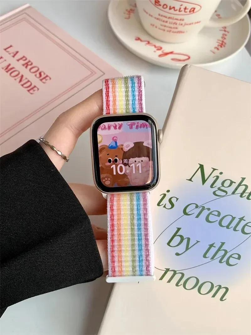 Nylon loop For Apple Watch Ban - مراجعة Smartwatch Apple Watches For Men وسعره