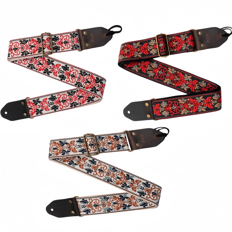 Miwayer Vintage Flowers Guitar - مراجعة Leather Watch Strap وسعره