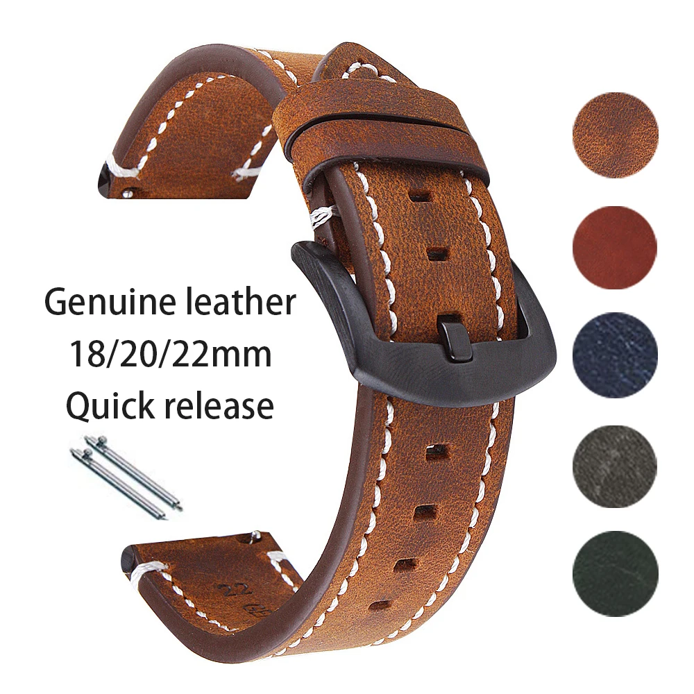 Retro Genuine Leather Watch St - مراجعة Seiko Watches Smartwatch وسعره