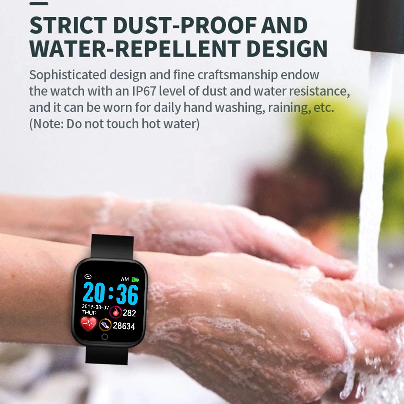 Smart Watch Men Women Wristwat - مراجعة Smartwatch Watches For Girls وسعره