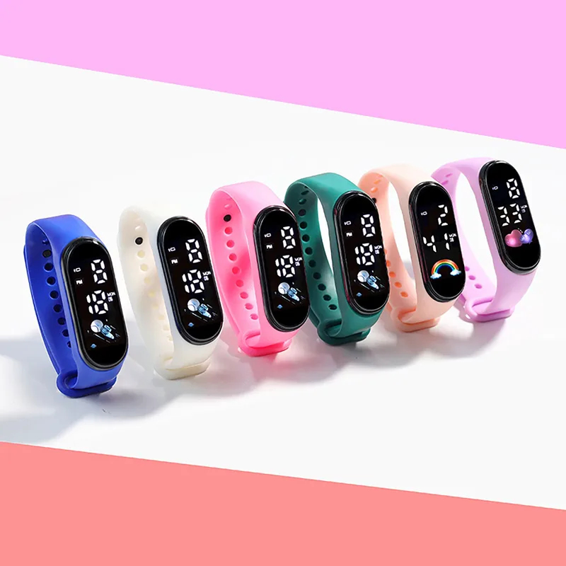 Cute Children Digital Wrist Wa - مراجعة Smartwatch Watches Kids وسعره