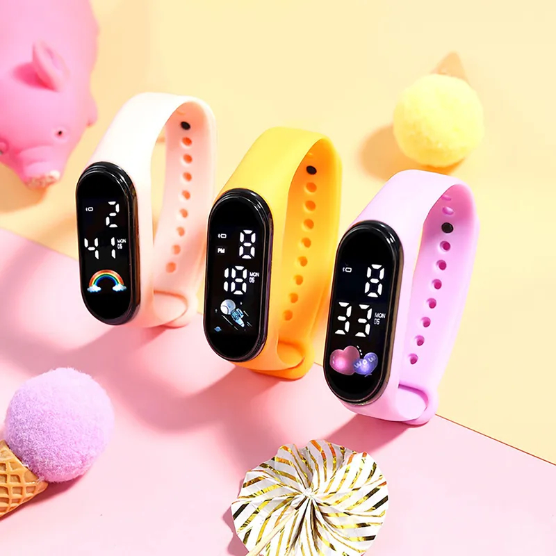 Cute Children Digital Wrist Wa - مراجعة Smartwatch Watches Kids وسعره