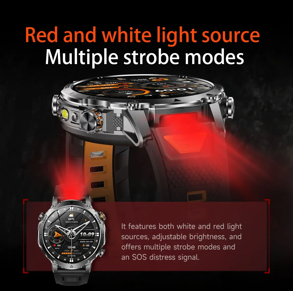 Brand+1400mAh Big Battery Smar - مراجعة Smartwatch Branded Watches For Men وسعره