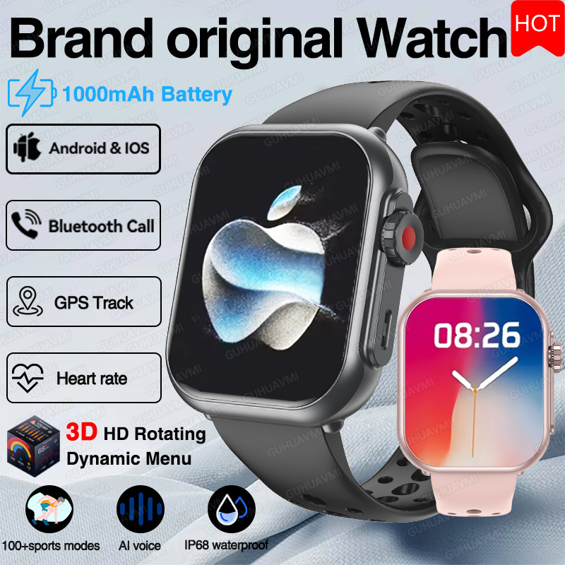 For IOS Watch Ultra 2 SE Men W - مراجعة Smartwatch Watches Brands For Women وسعره