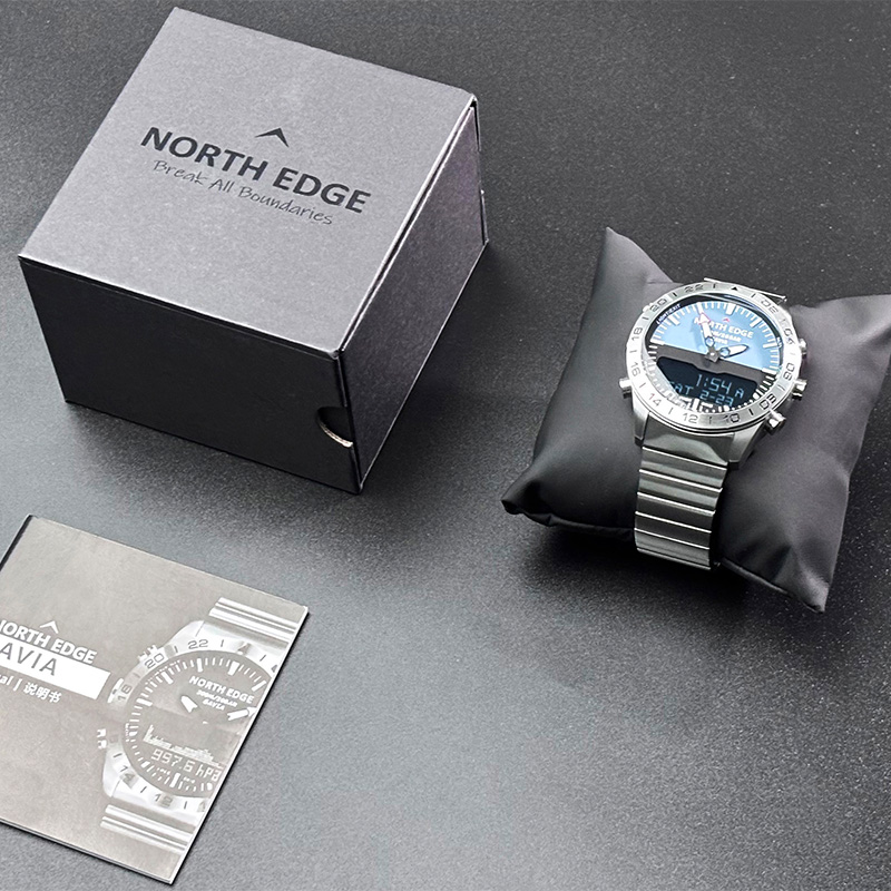 NORTH EDGE Mens Dive Watch Mil - مراجعة Smartwatch Digital Watches For Men وسعره
