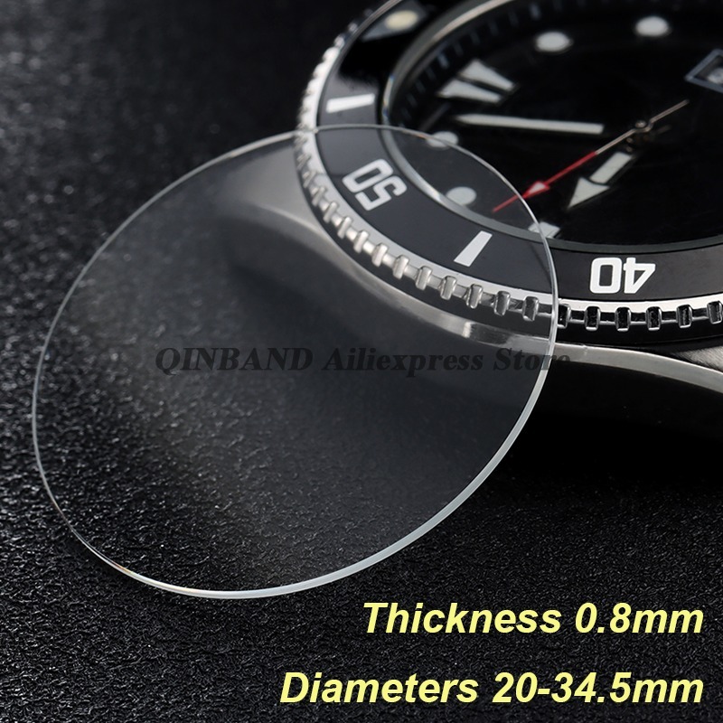 0.8mm Thickness Diameters 20-3 - مراجعة Watch Crystal Replacement وسعره
