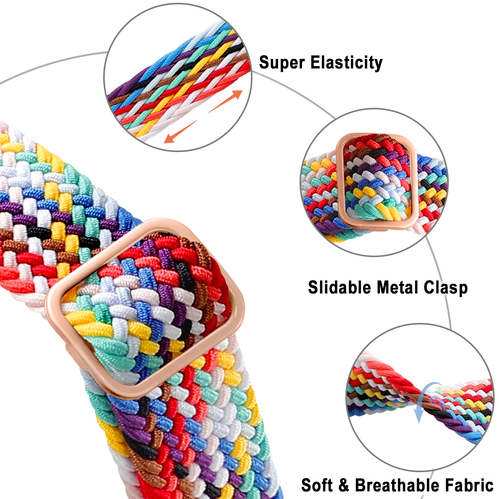 Braided Solo Loop For Apple wa - مراجعة Smartwatch Apple Watches For Men وسعره