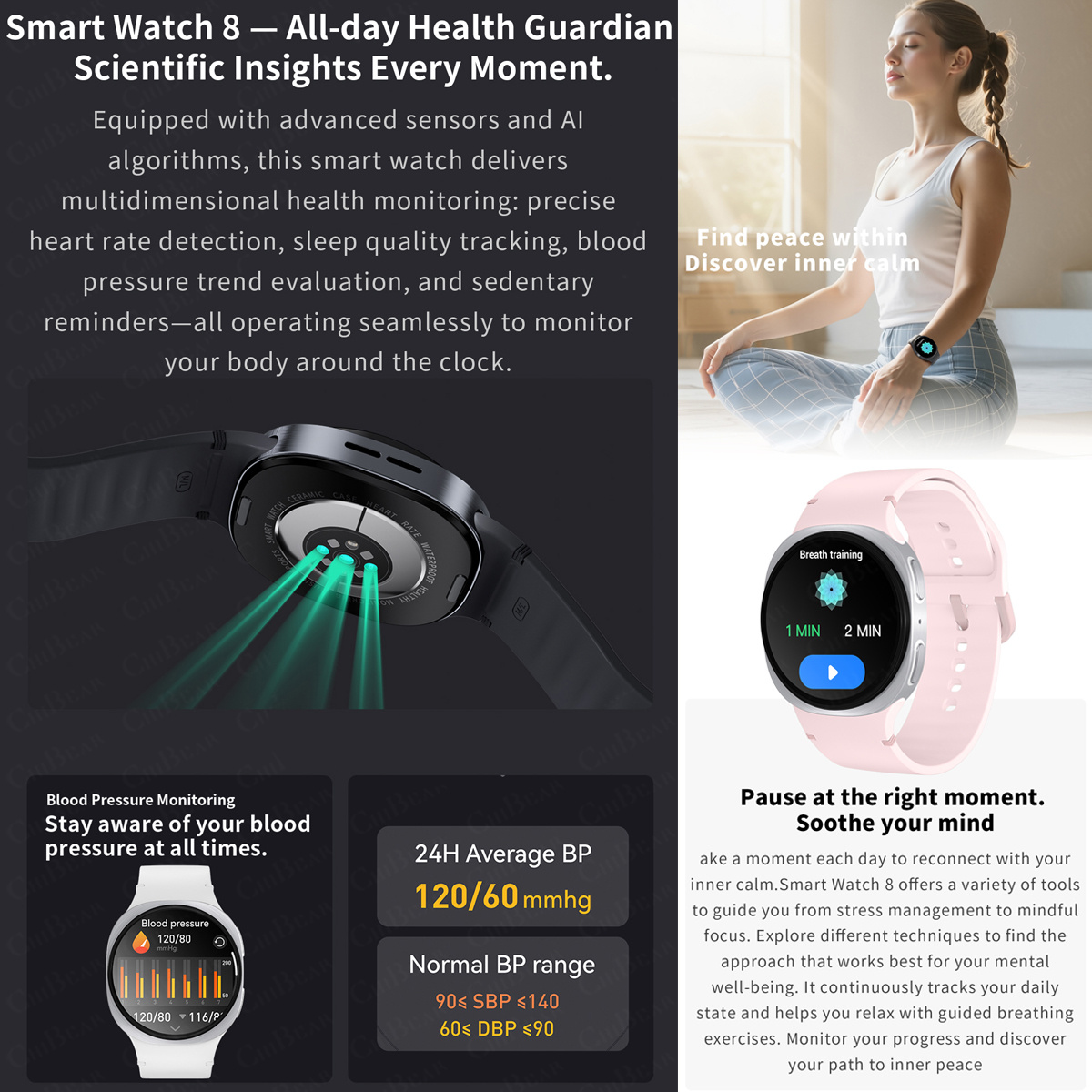 2026 New Watches 8 Mini GPS Tr - مراجعة Smartwatch New Watches For Women وسعره