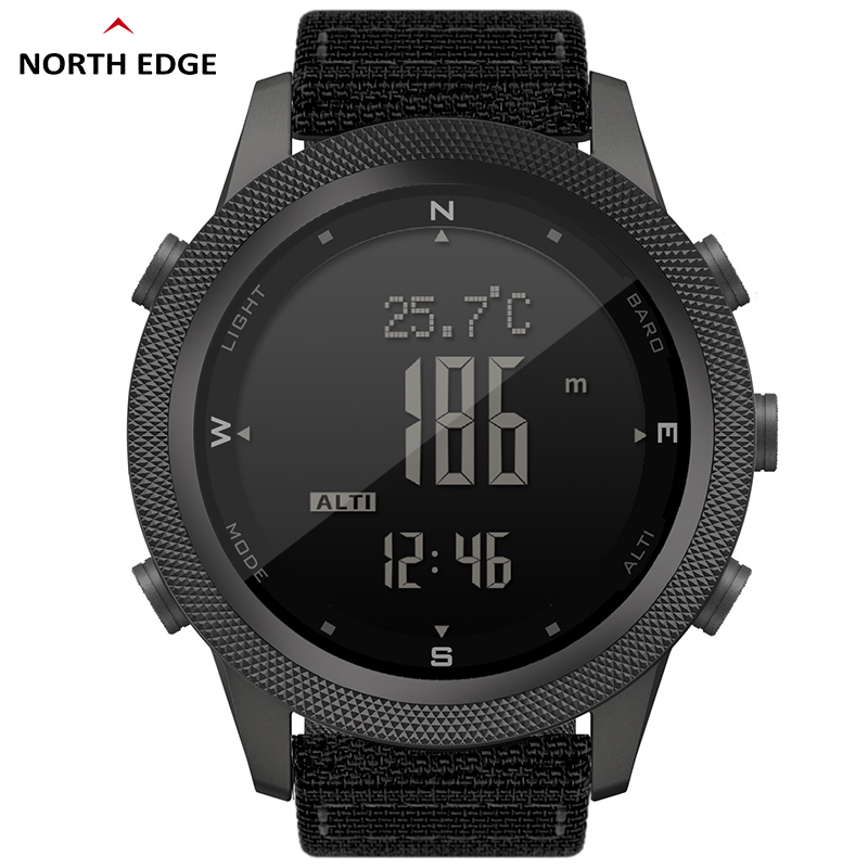 NORTH EDGE Apache46 Smart Digi - مراجعة Smartwatch Digital Watches For Men وسعره