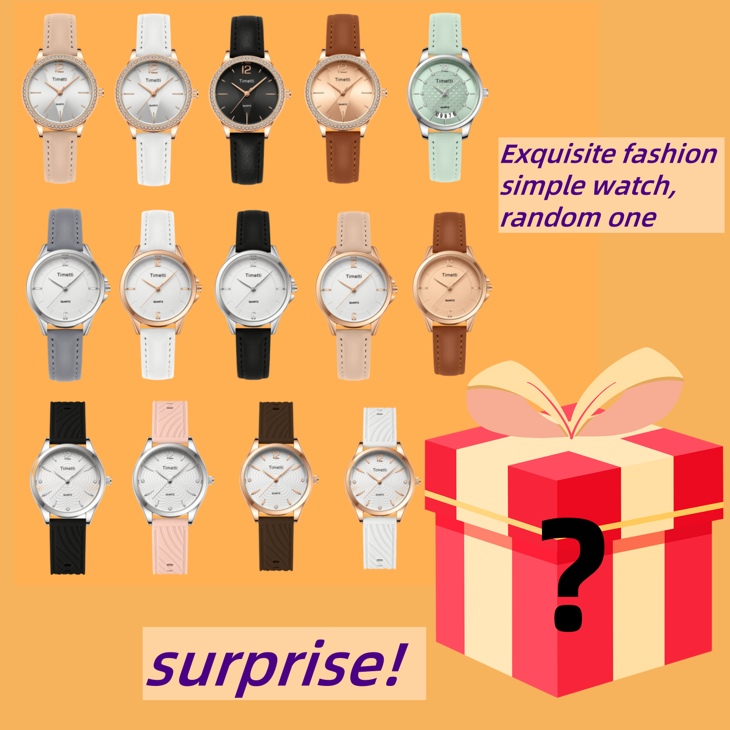 Surprise Mysterious Watch Blin - مراجعة Leather Watch Strap وسعره