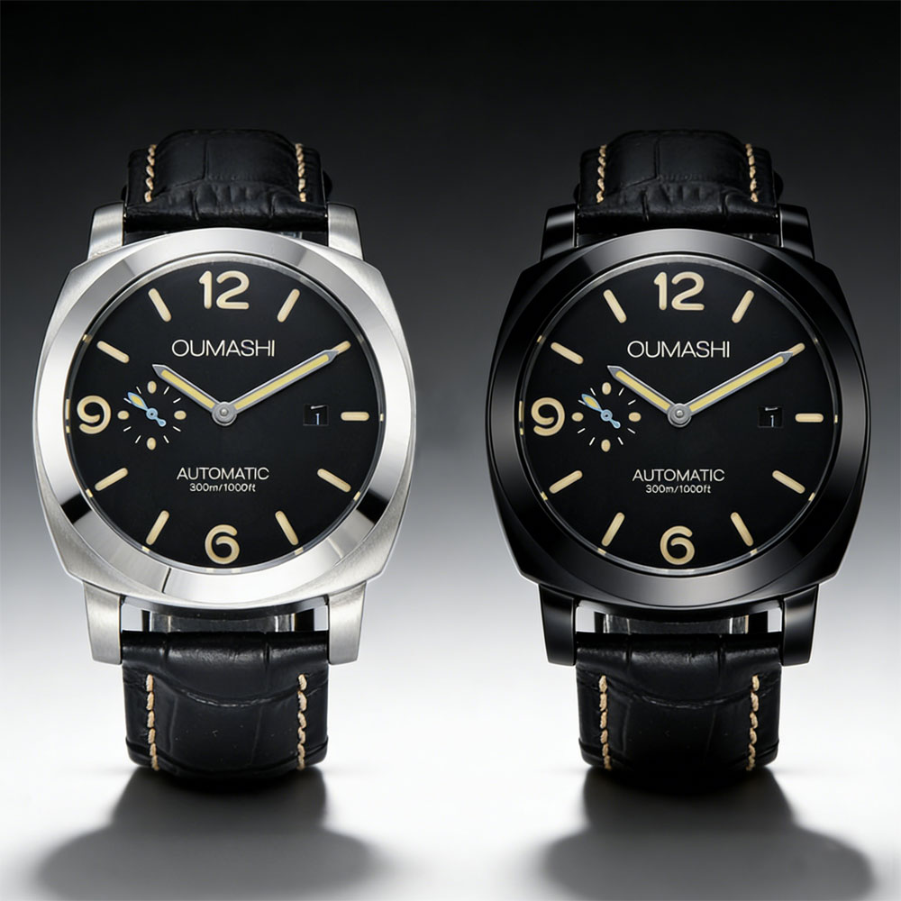 44mm Men's Watch Seagull ST255 - مراجعة Leather Watch Strap وسعره
