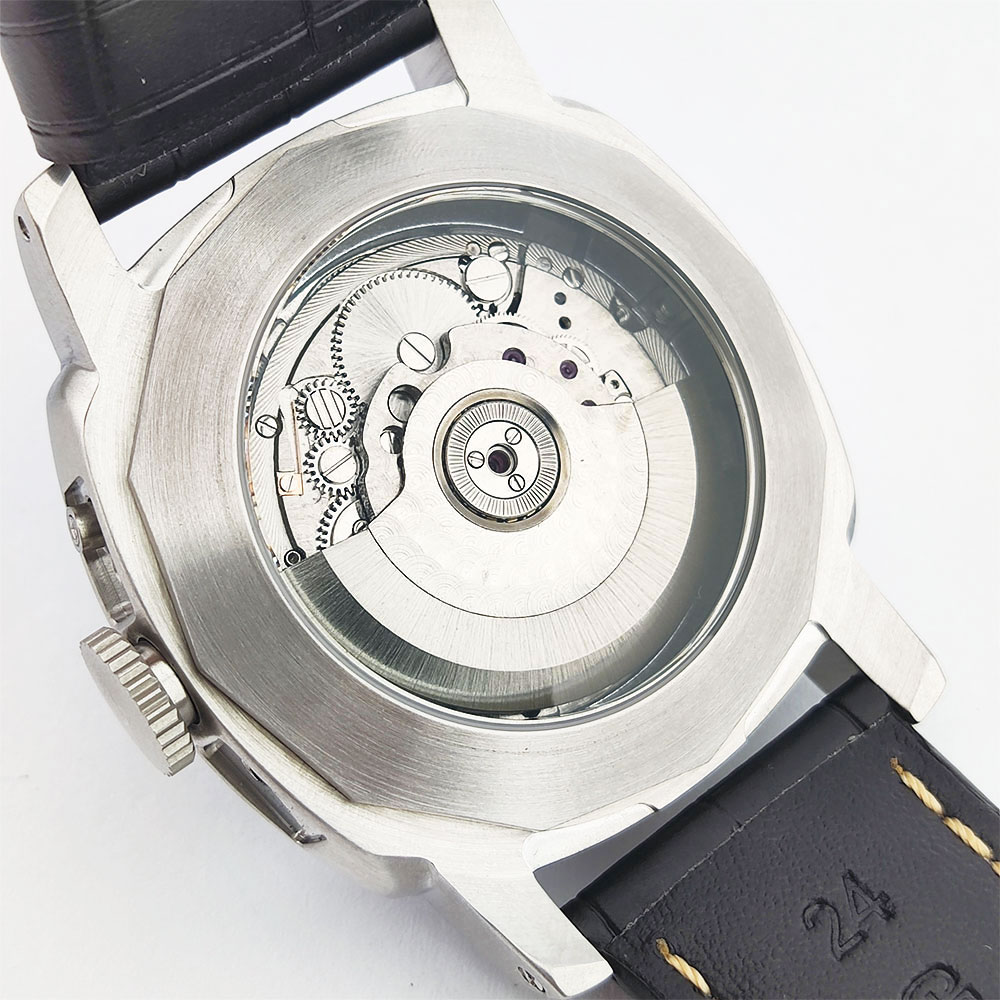 44mm Men's Watch Seagull ST255 - مراجعة Leather Watch Strap وسعره