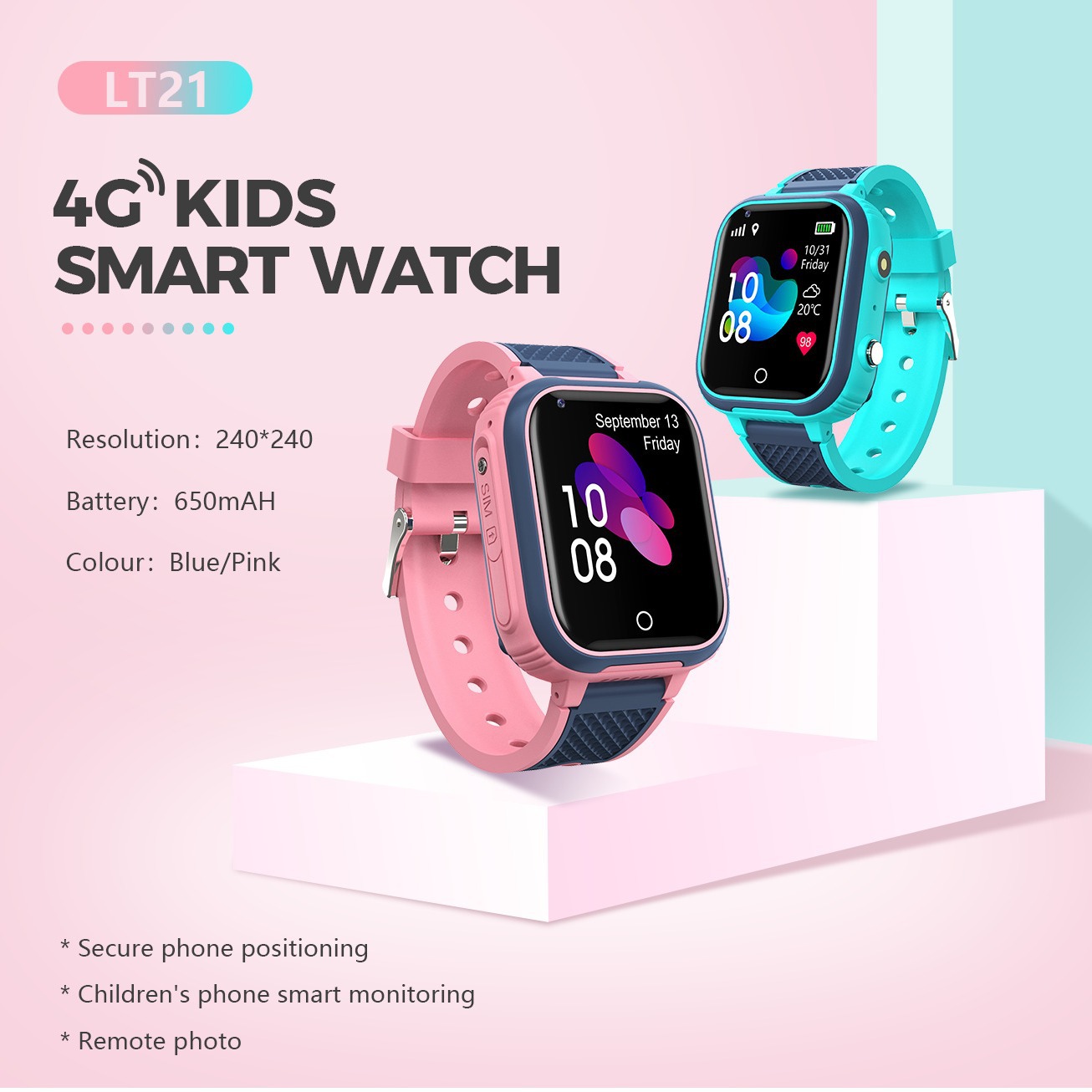 Child Smartwatch Camera Monito - مراجعة Smartwatch Watches Kids وسعره