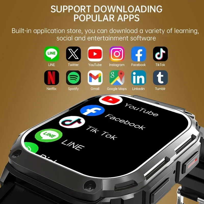 Q80 Men Smartwatch with 1.95-i - مراجعة Smartwatch Apple Watches For Men وسعره