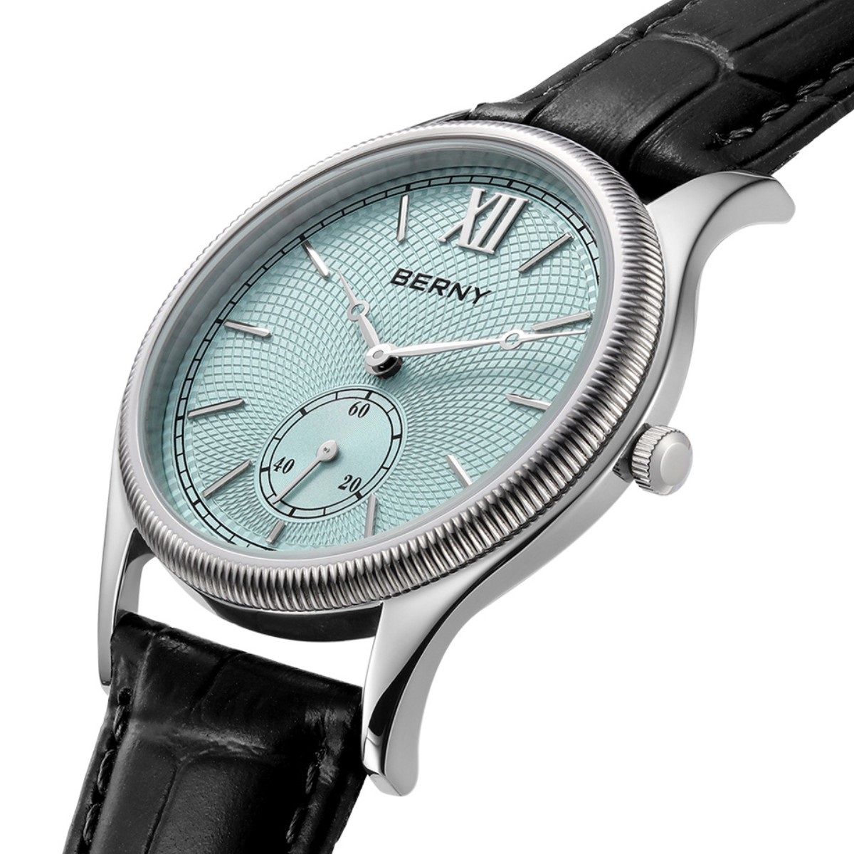 BERNY Men's Watches Slim Luxur - مراجعة Solar Powered Watch وسعره