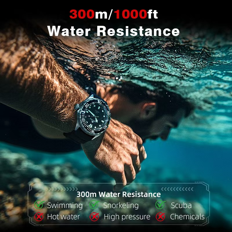 Stainless Steel Diving Watch S - مراجعة Solar Powered Watch وسعره