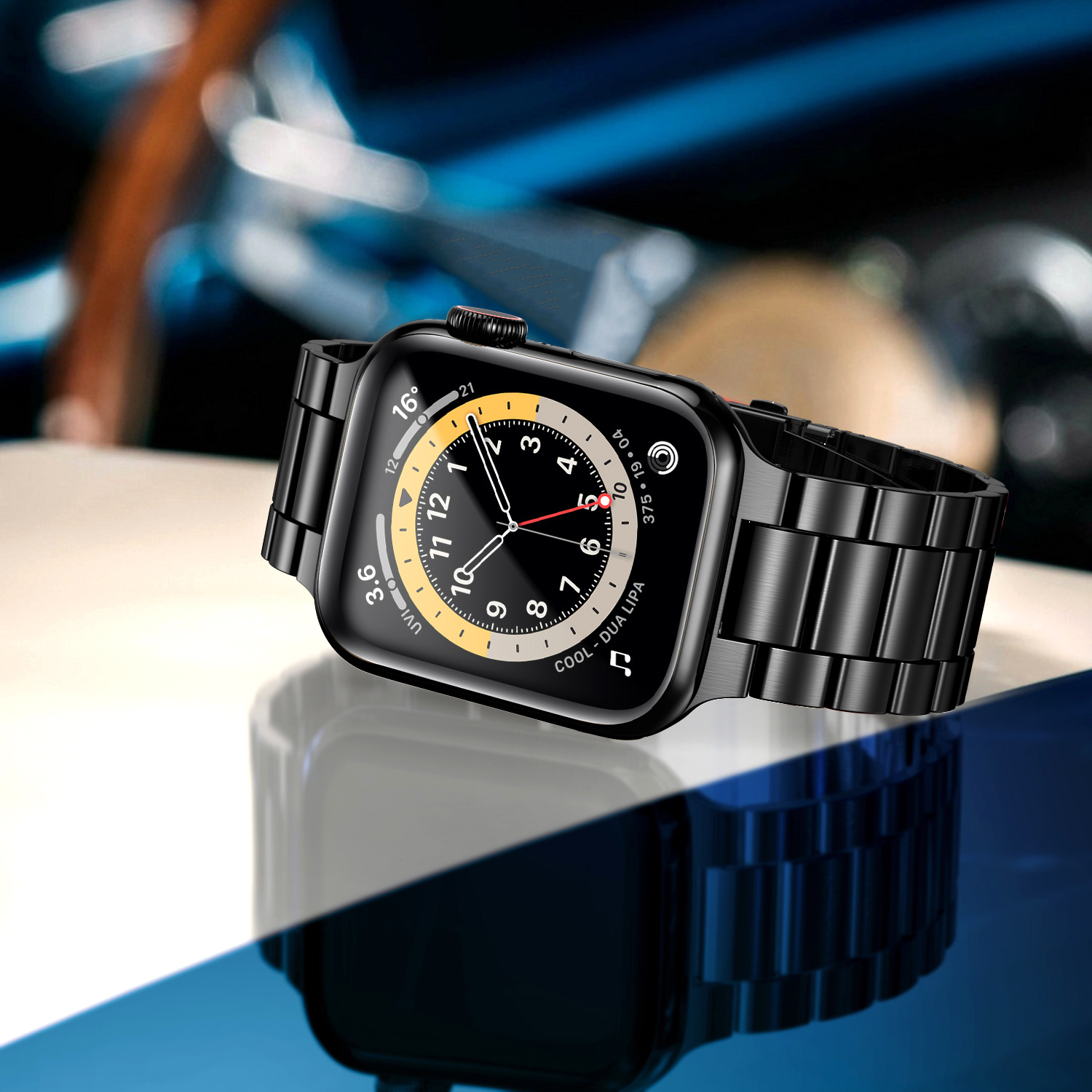Stainless Steel Strap For Appl - مراجعة Smartwatch Apple Watches For Men وسعره