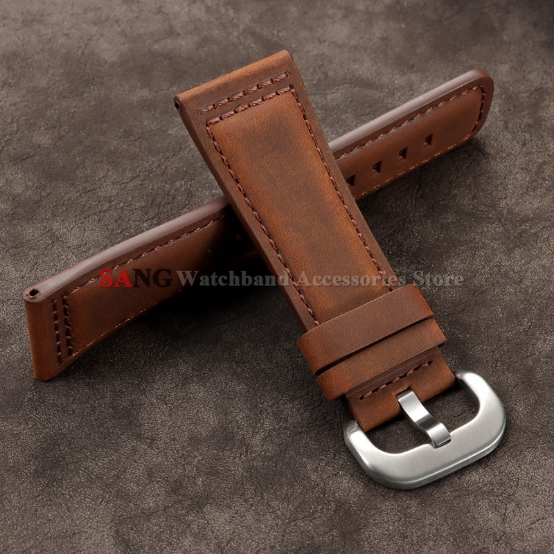 28mm Vintage Leather Watchband - مراجعة Seiko Watches Smartwatch وسعره