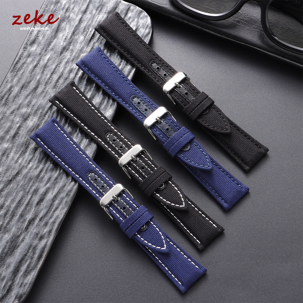 Sailcloth Watch Strap 20mm 22m - مراجعة Seiko Watches Smartwatch وسعره