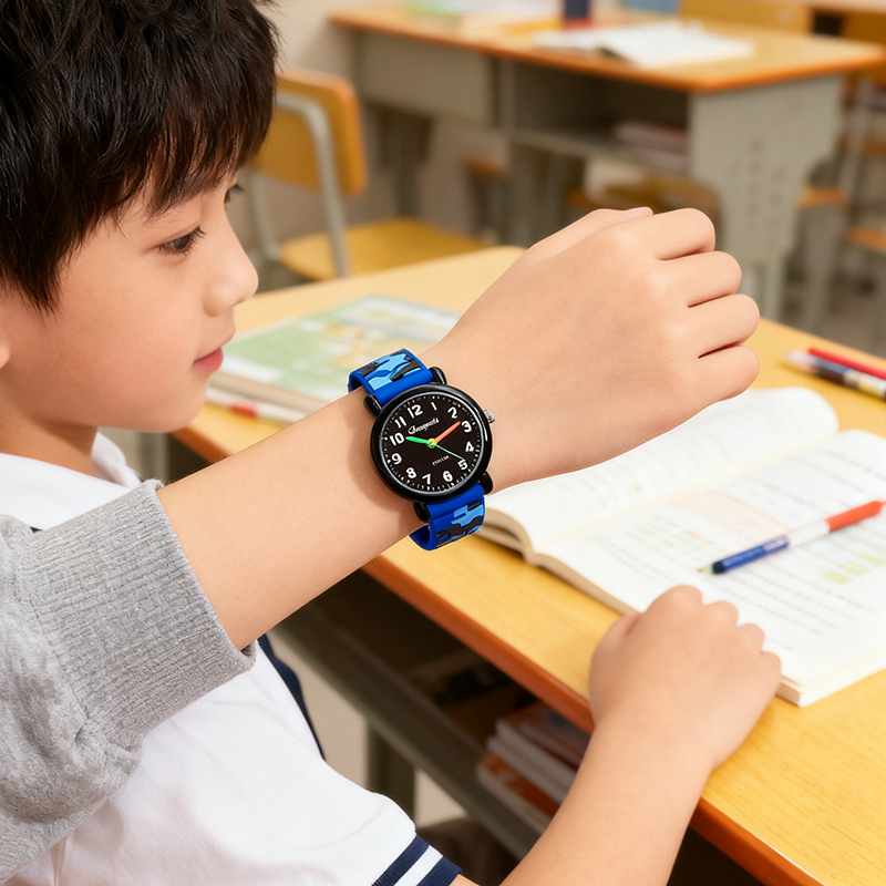 children's boys gilrs analog q - مراجعة Smartwatch Watches Kids وسعره