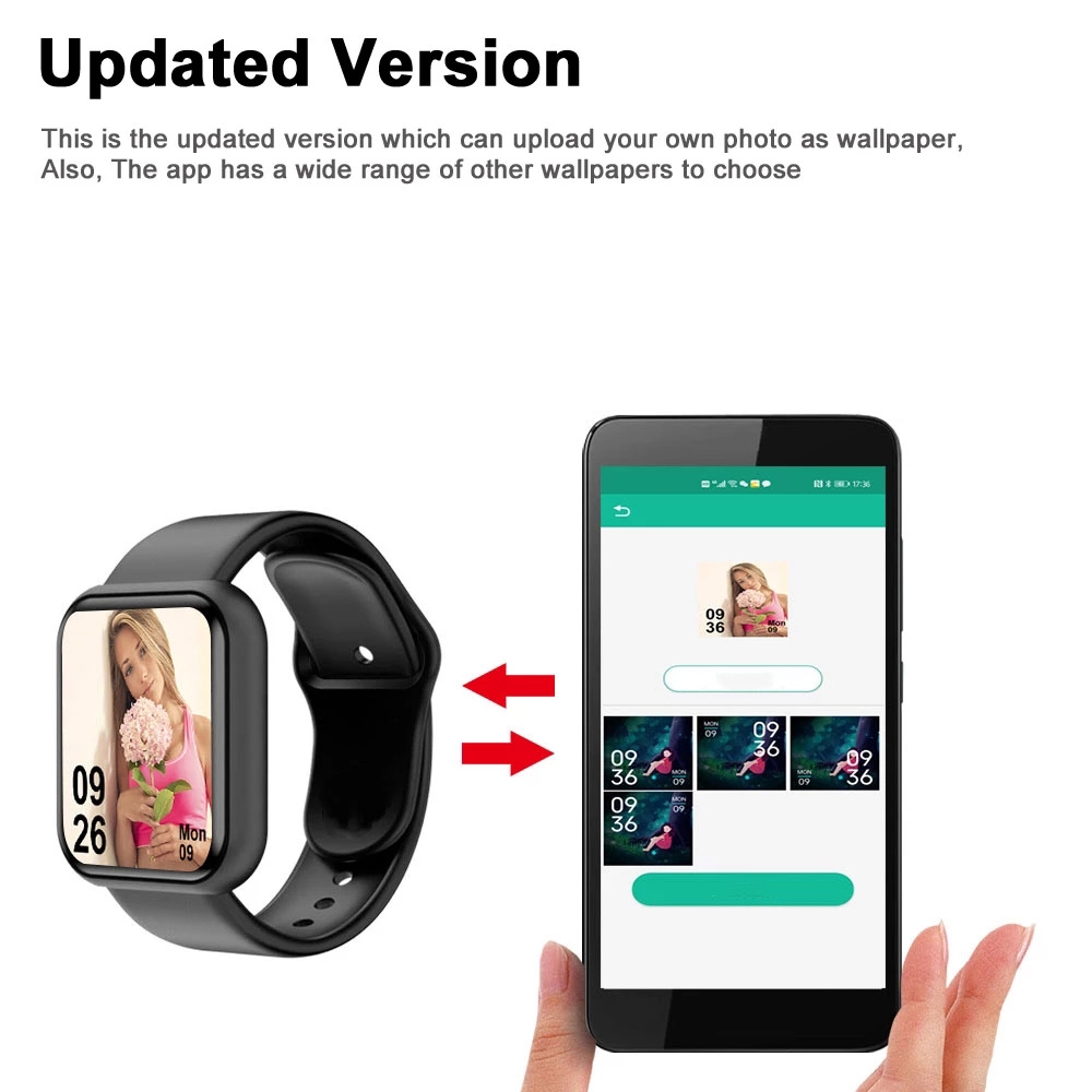 Smart Watch For Men Women Spor - مراجعة Smartwatch Watches For Girls وسعره