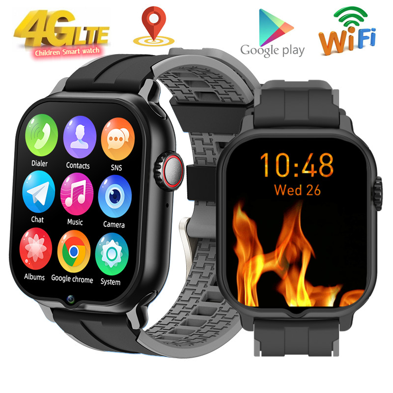 2024 Kids Watch Android 9.0 4G - مراجعة Smartwatch Watches For Kid Boy With Gps وسعره