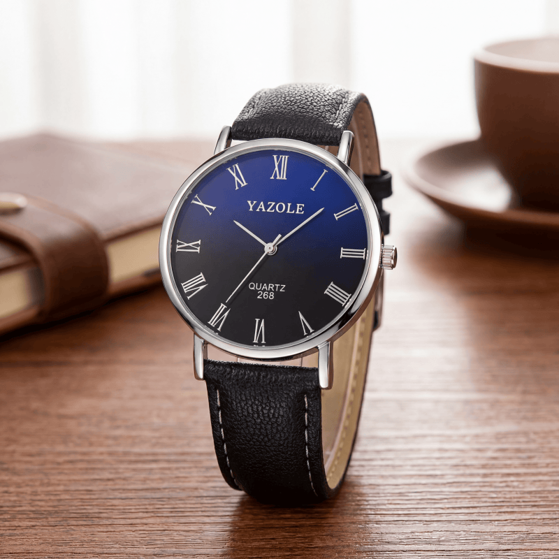 YAZOLE Minimalist Quartz Watch - مراجعة Smartwatch Branded Watches For Men وسعره