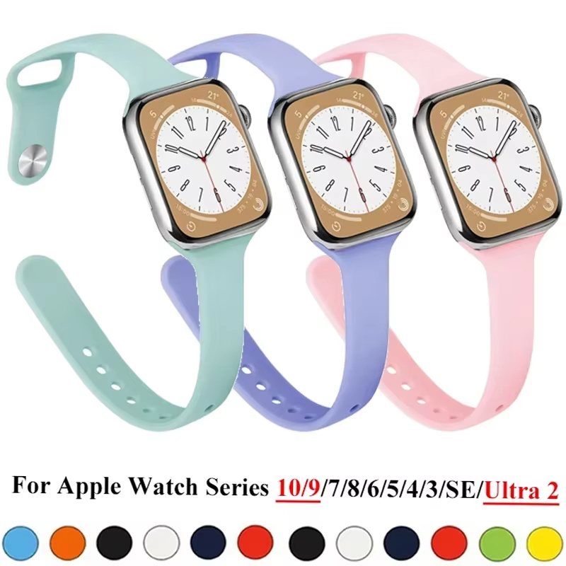Breathable Silicone Strap For  - مراجعة Smartwatch Apple Watches For Men وسعره