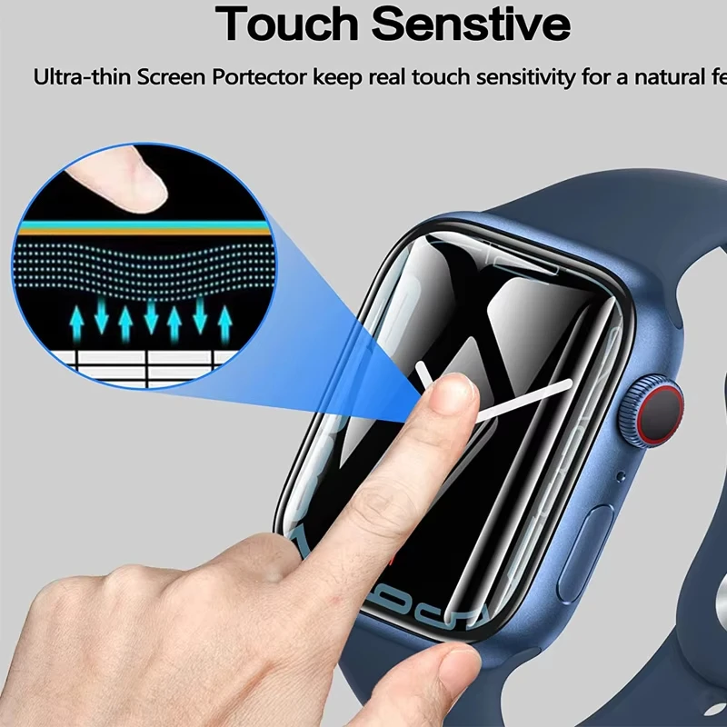 Curved Screen Protector Film F - مراجعة Apple Watch Band وسعره