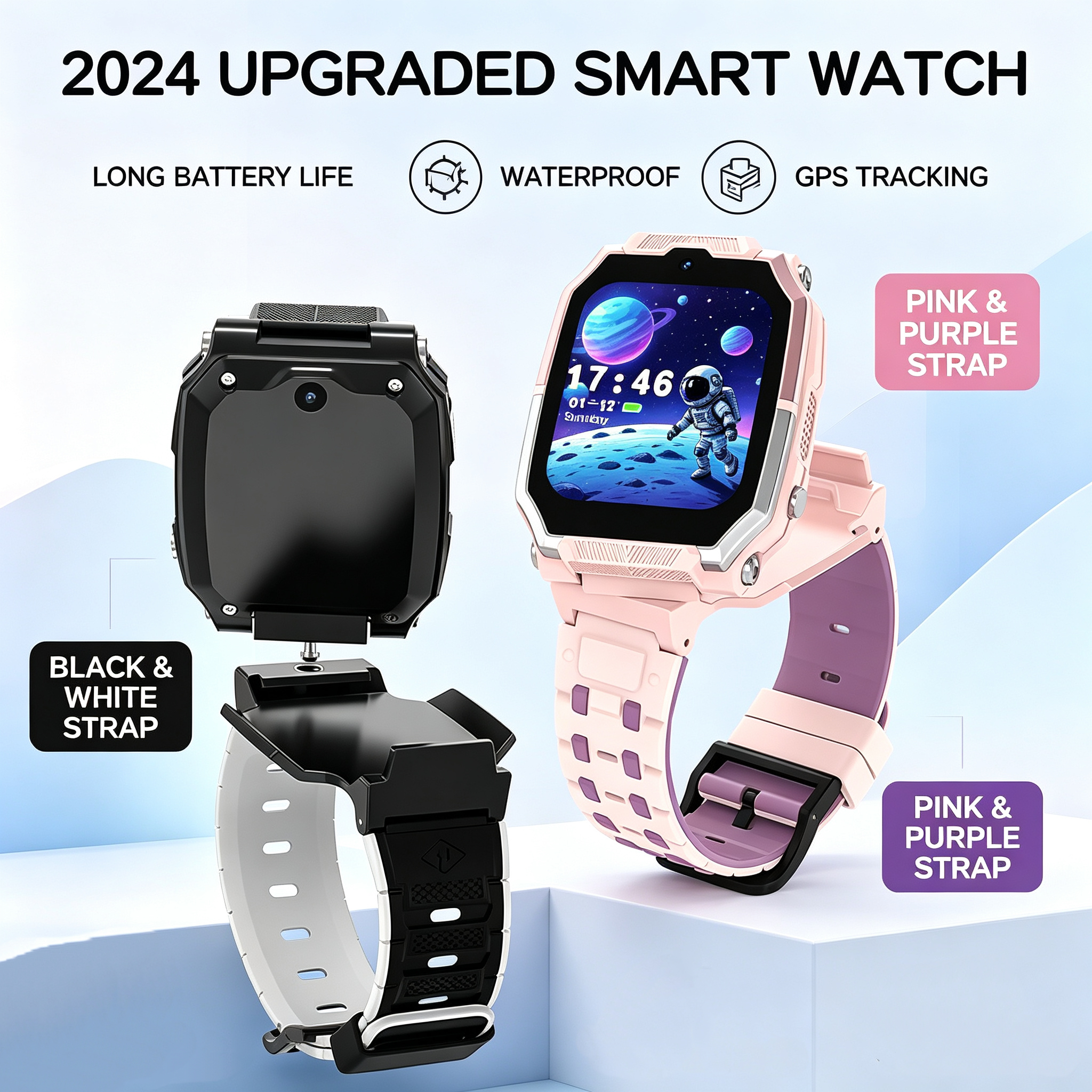 2026 New Kids 4G Sim Card Smar - مراجعة Smartwatch Watches For Kid Boy With Gps وسعره