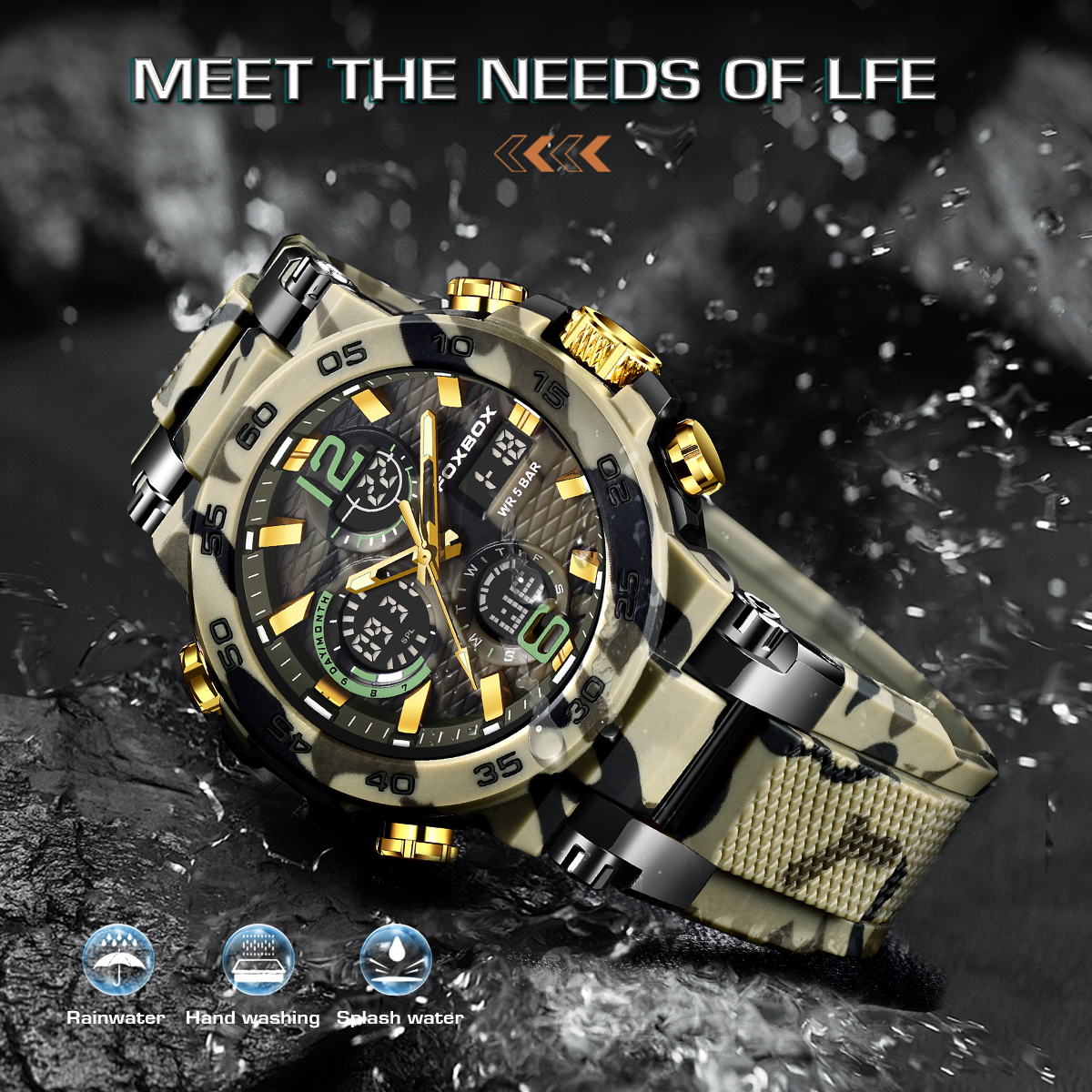 LIGE Electronic Men's Wristwat - مراجعة Smartwatch Digital Watches For Men وسعره