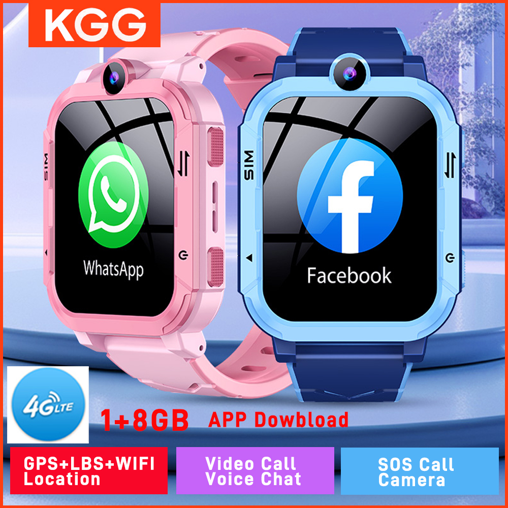 4G Kids Smart Watch 1+8GB GPS  - مراجعة Smartwatch Watches For Kid Boy With Gps وسعره