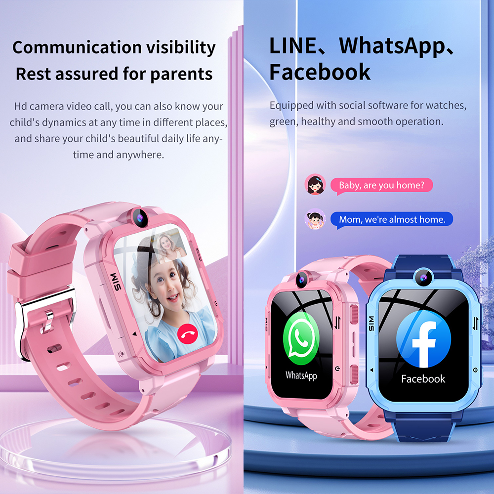 4G Kids Smart Watch 1+8GB GPS  - مراجعة Smartwatch Watches For Kid Boy With Gps وسعره