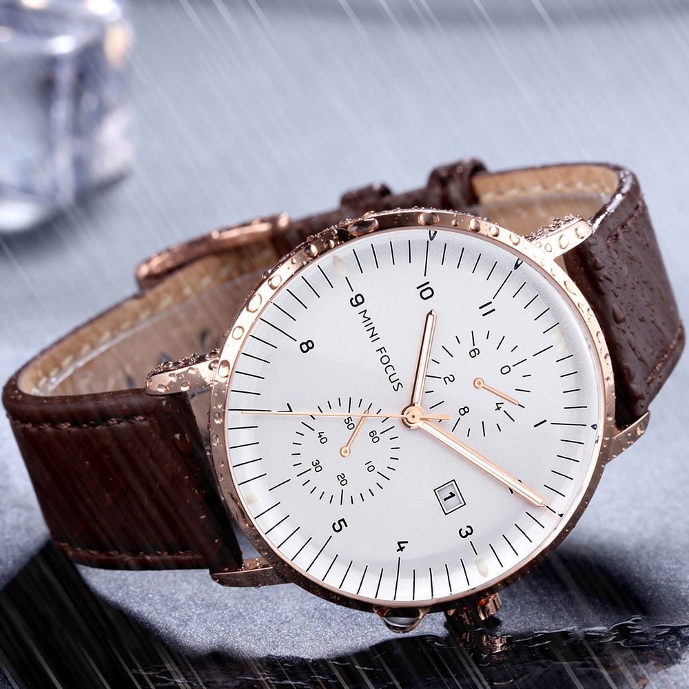 MINI FOCUS Chronograph Watch B - مراجعة Smartwatch Branded Watches For Men وسعره