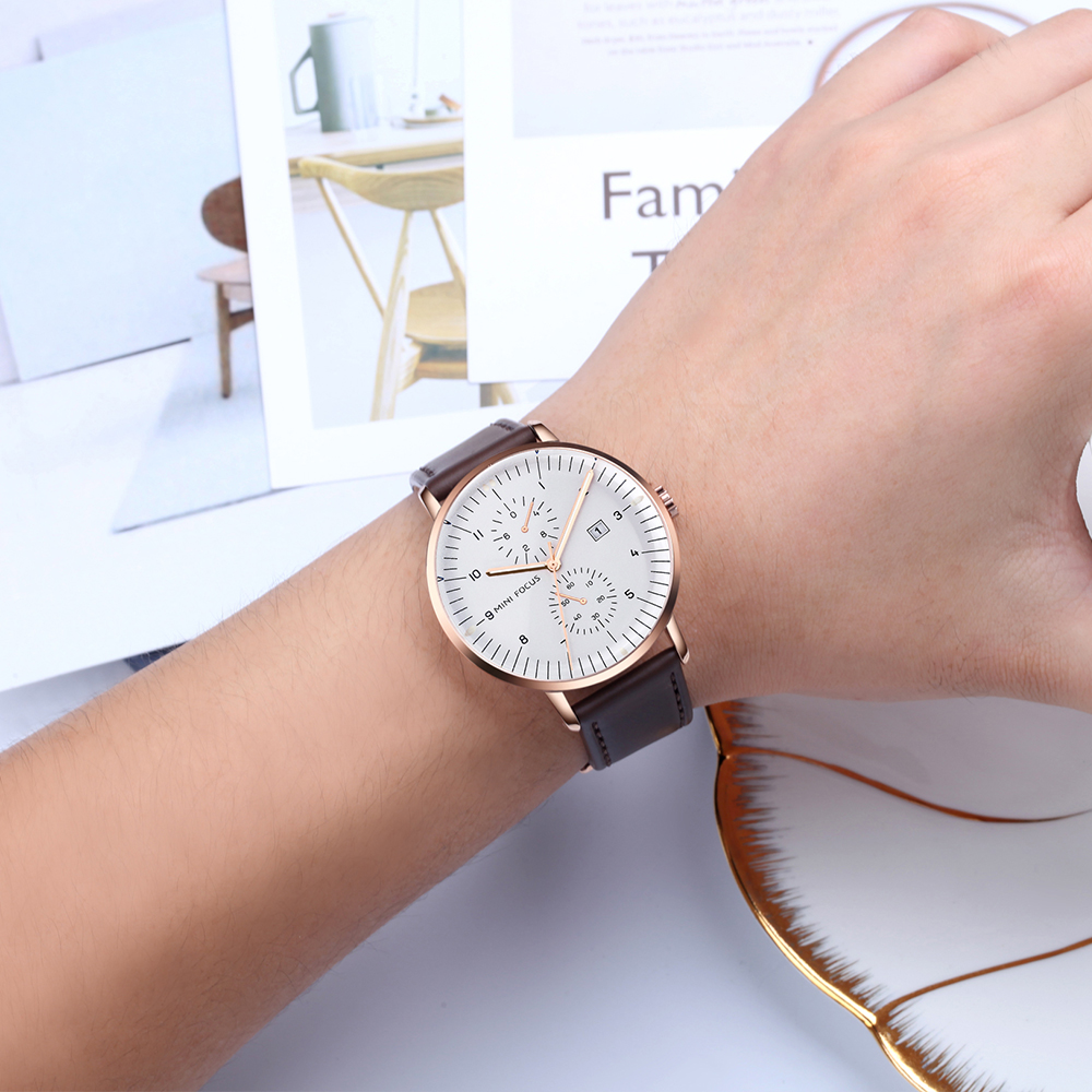 MINI FOCUS Chronograph Watch B - مراجعة Smartwatch Branded Watches For Men وسعره