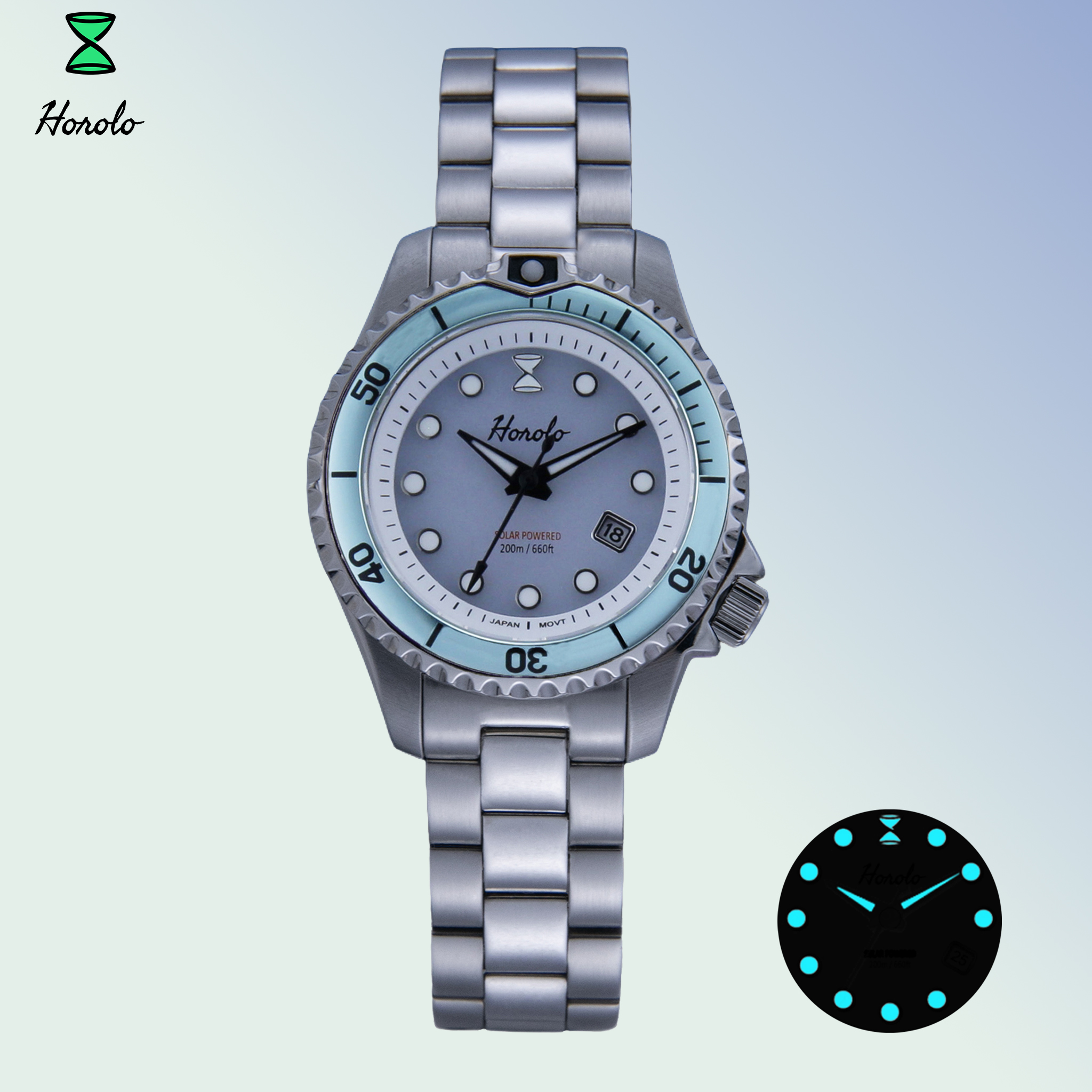 Horolo Women' Watches Japan So - مراجعة Solar Powered Watch وسعره