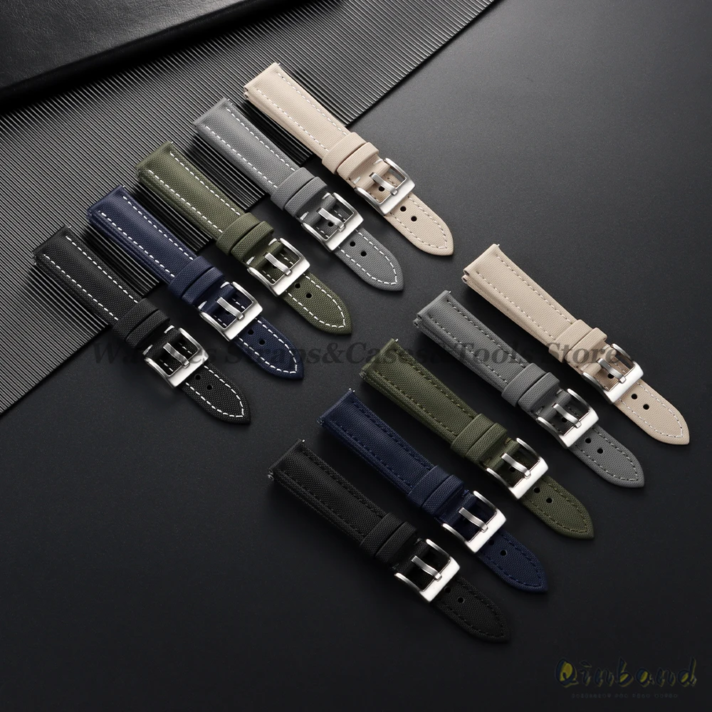 Quick Release Sailcloth Watch  - مراجعة Seiko Watches Smartwatch وسعره
