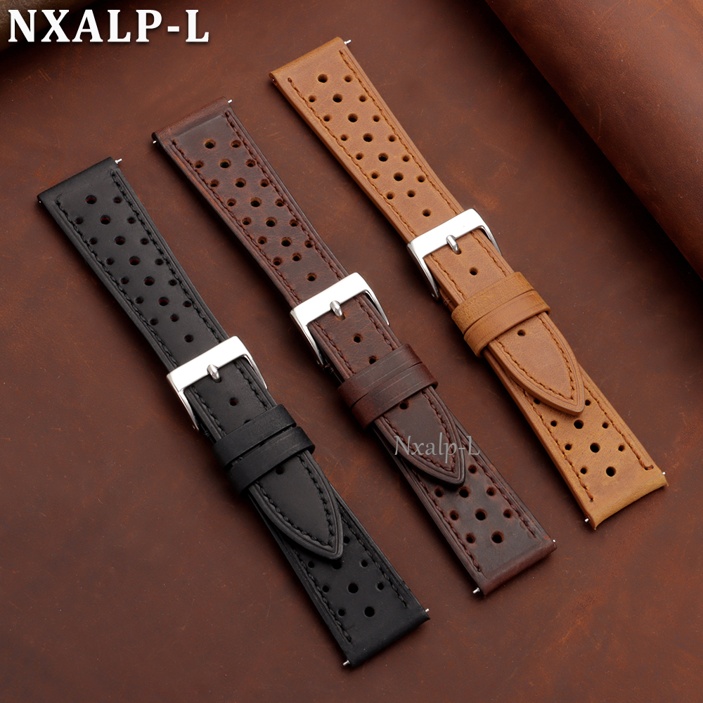 Vintage Cowhide Watch Band 18m - مراجعة Seiko Watches Smartwatch وسعره