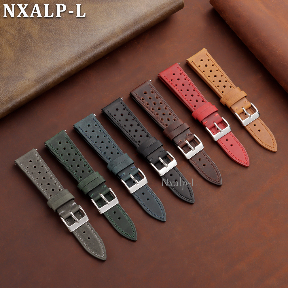 Vintage Cowhide Watch Band 18m - مراجعة Seiko Watches Smartwatch وسعره