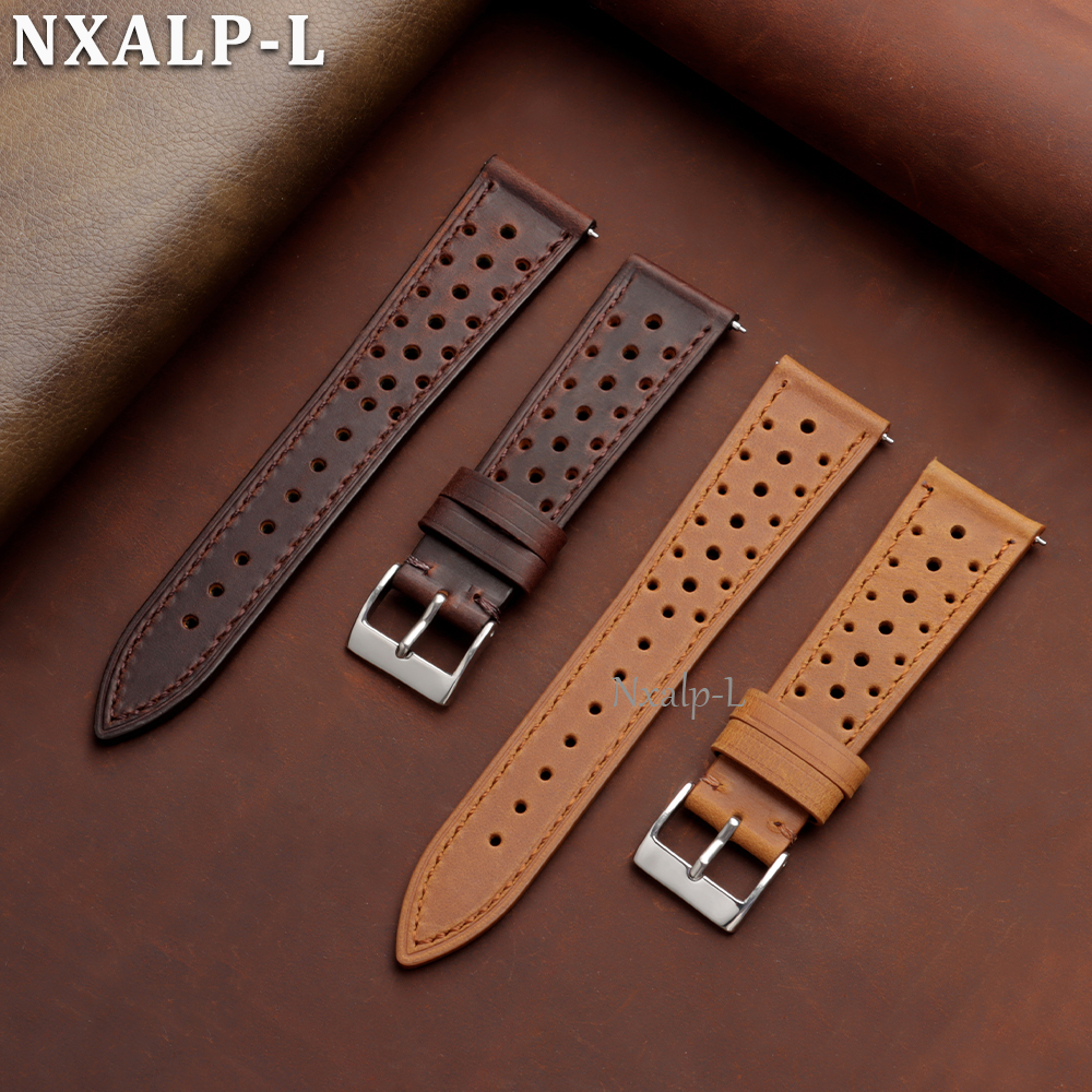 Vintage Cowhide Watch Band 18m - مراجعة Seiko Watches Smartwatch وسعره