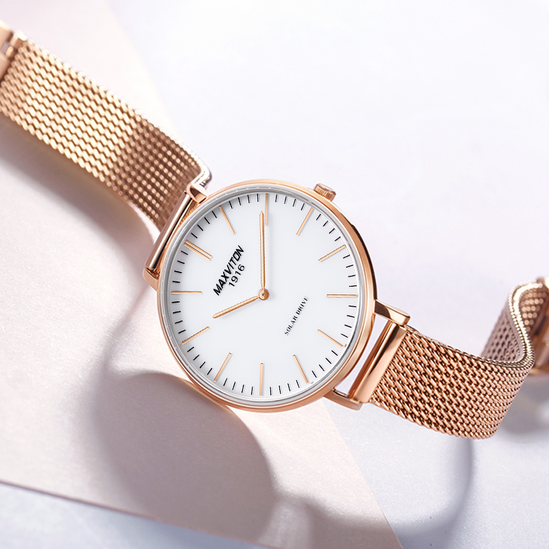 MAXVITON Solar Watch, Men's &  - مراجعة Solar Powered Watch وسعره