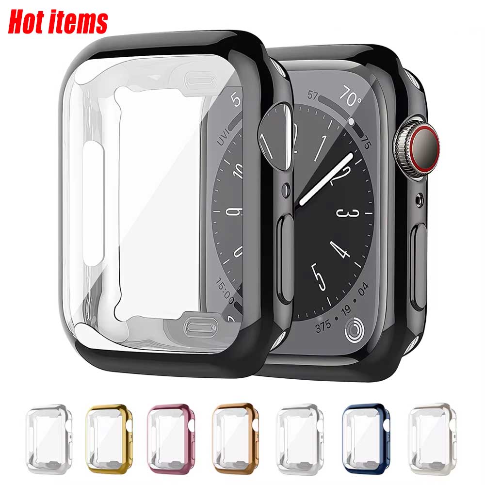 Cover For Apple Watch Case 44m - مراجعة Smartwatch Watches For Girls وسعره